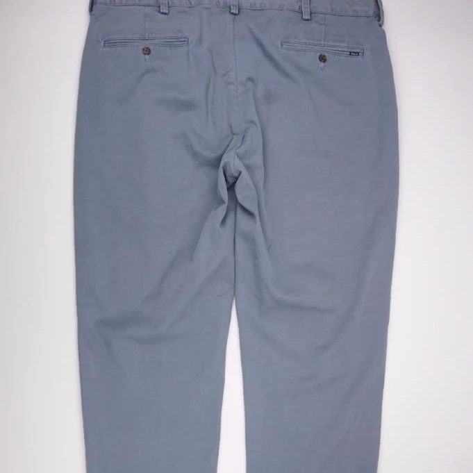 POLO RALPH LAUREN Classic Fit Flat Front Chino Casual Pants Mens 38x30 (2)
