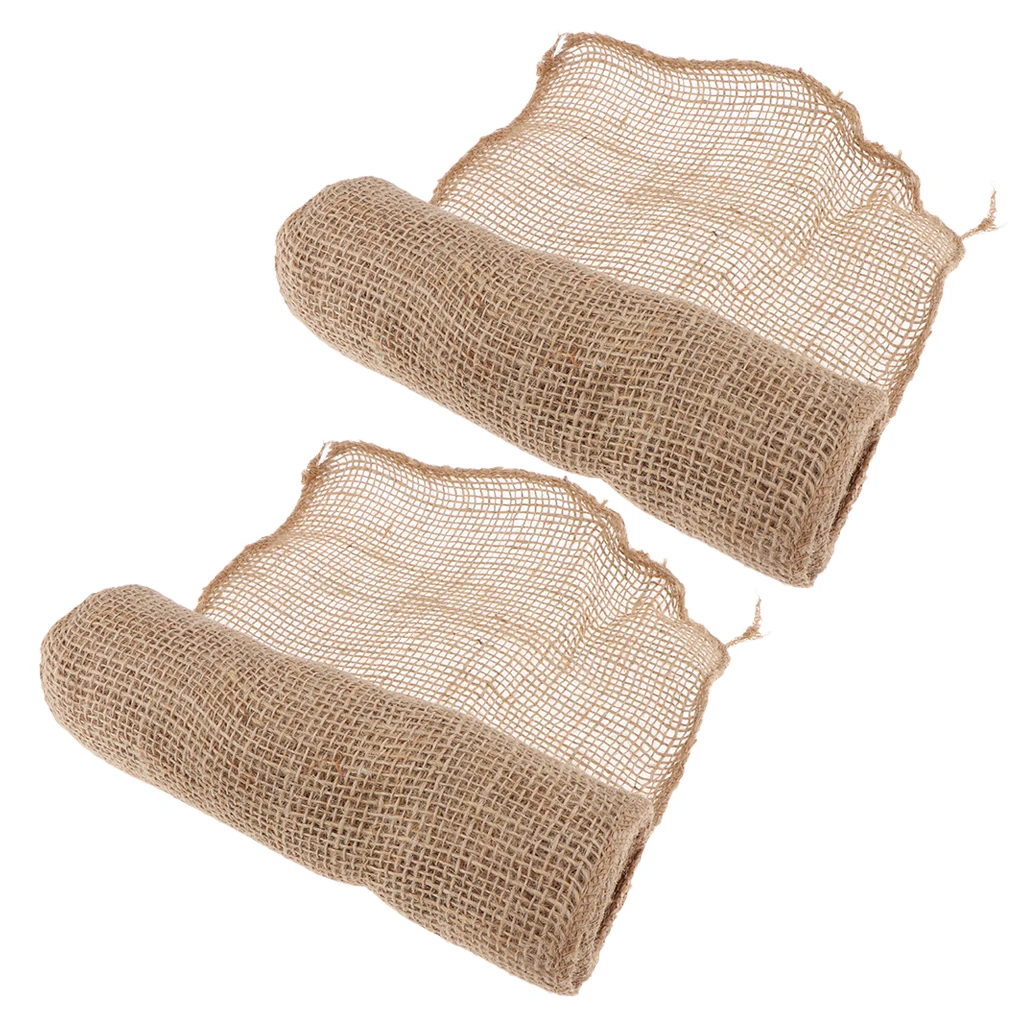 2pc Jute Cloth Winter Tree Guard Protect Cold-proof Plants Bandage Warm Keep