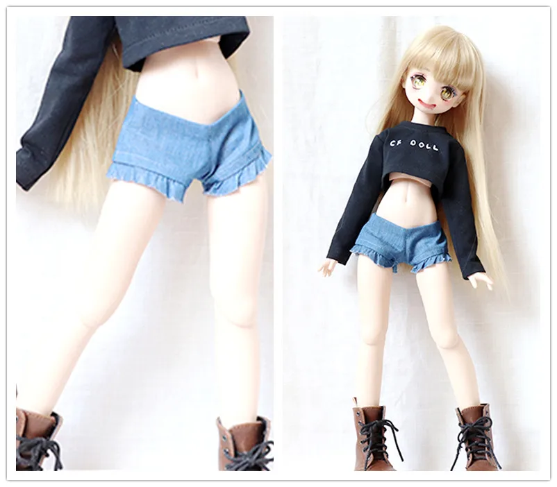 Горячие шорты штаны для BJD 1/6 YOSD 1/4 MSD 1/3 SD16 одежда куклы CWB157