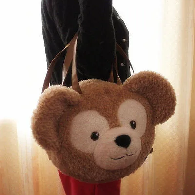 Медведь Даффи лицо плюшевые игрушки сумка для сумки Сумка большой подарок