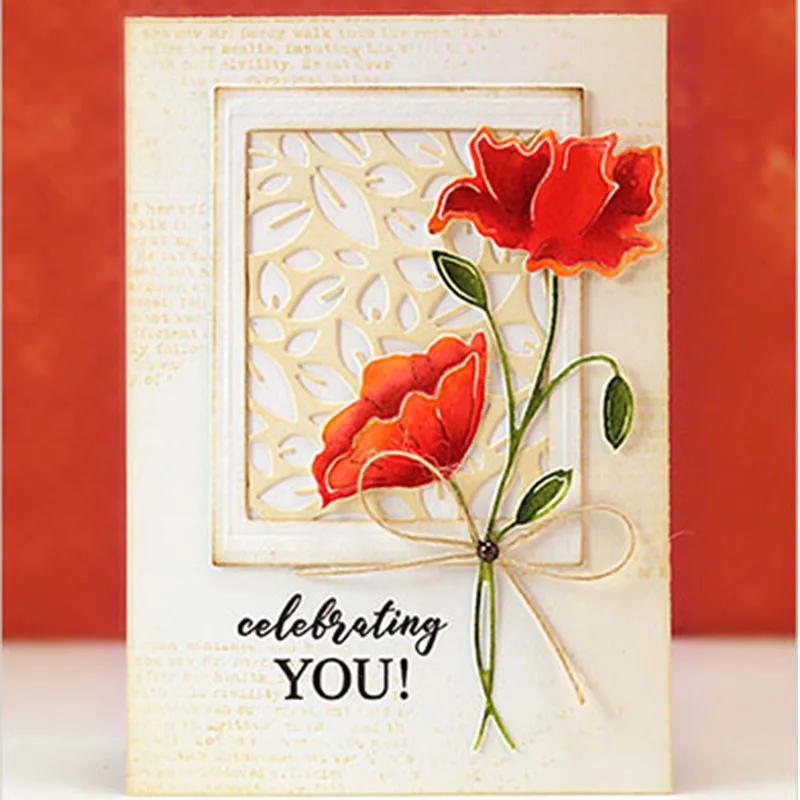 

Bloom Flower Metal Cutting Dies Stencils For DIY Scrapbooking Decorative Embossing Suit Paper Cards Die Cutting Template 2018