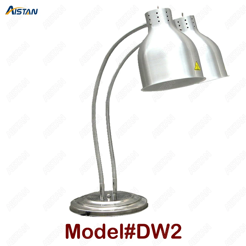 DW1/DW2 electric stainless steel food heating warming lamp light for restaurant