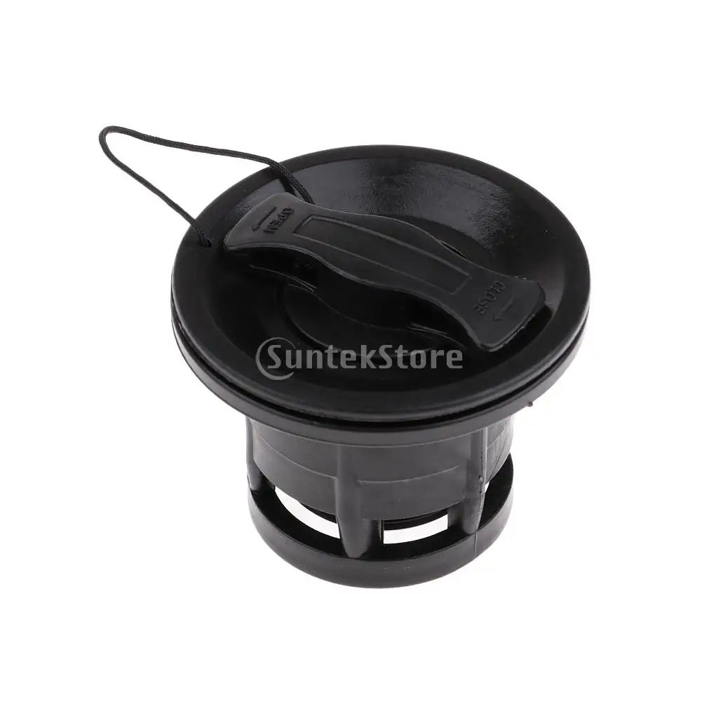 2Pcs PVC Boat Air Nozzle Valve 8 Groove Air Valve Caps for Inflatable Rubber Dinghy Raft Pool Fishing Boat Tender Airbed Outdoor