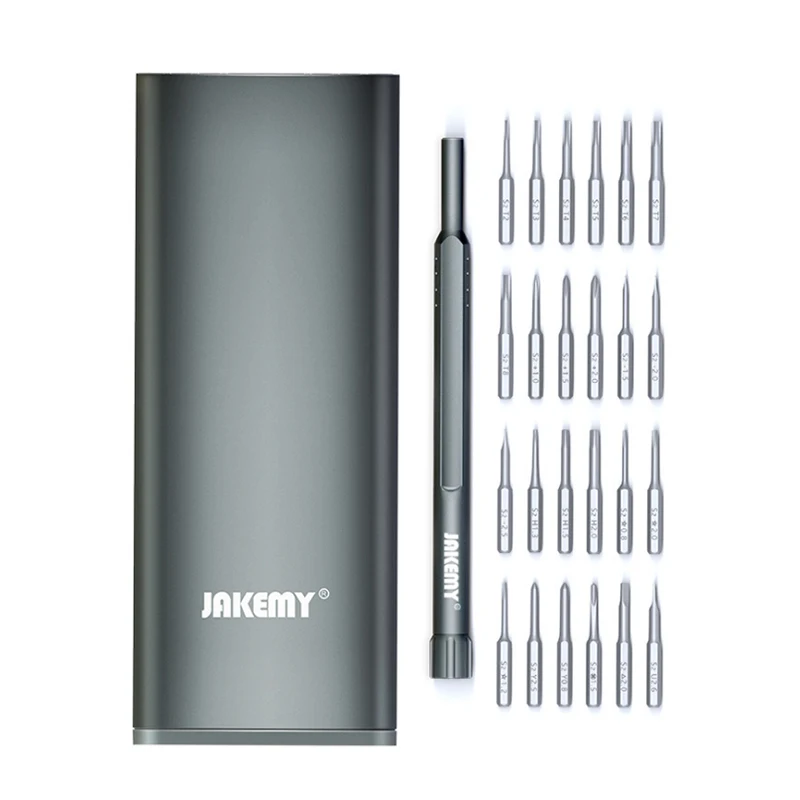 

JAKEMY Precision Screwdriver Set With Deep Hole Working Bits Magnetic Screw Driver for iPhone 8 7 6 6S 5 Phone Repair Tools