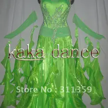 Конкурс бальных Стандартный платье для танцев(каждый цвет, ecah размер)-KAKA-B2012