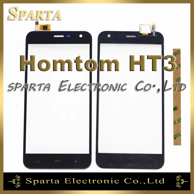 

5.0" inch Homtom HT 3 Touch Screen For Homtom HT3 HT3 Pro Touch Digitizer Glass Sensor Lens Repair Replacement