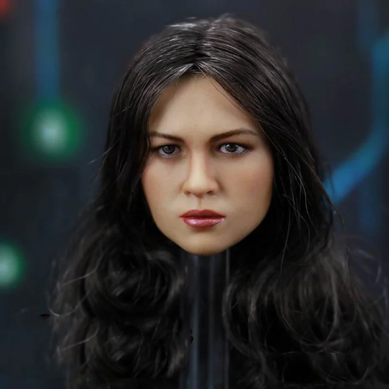 1/6 Кейт Бекинсейл черный/синий Средства ухода для век Глава Sculpt Underworld Selene женской головы для 12 дюйм(ов) фигурку