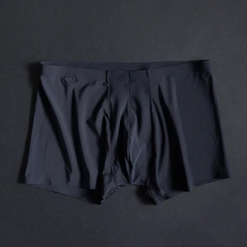 

3 Pieces Men's Underwear Sheep Milk Silk Seamless Large Size High-End Waist Men's Boxers Men's Sexy Underwear Men Boxer Homme