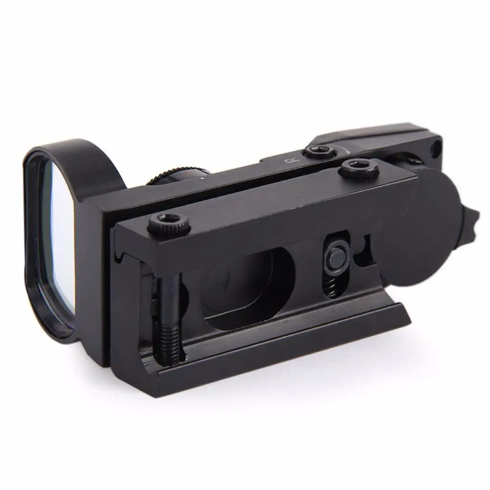 Rail Riflescope Caça Scope Optics Holographic Red Dot Sight Reflex 4 Retículo Tactical Hunting Gun Acessórios Preto 11mm - 20mm 8 Lunetas Riflescopes