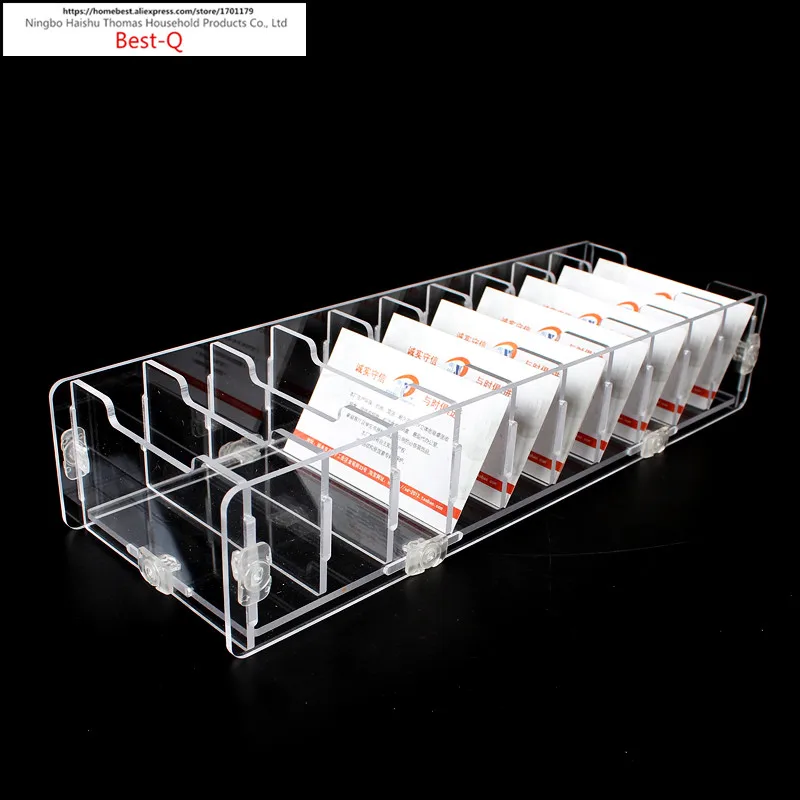 Free shipping desktop storage box office name card box fashion