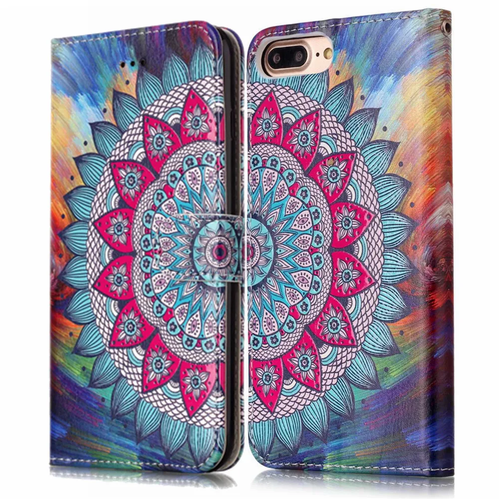 Amazing Flip Stand PU Leather Case for iPhone 8 7 6 6s Plus 5 5s SE New Fashion Phone Wallet Cover Bag Coque with Card Holder |