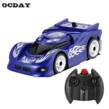 Wall Racing Ceiling Glass Climbing coche RC Car Zero Gravity Floor Climber Mini RC Racer Remote Control crawler Toy For Children