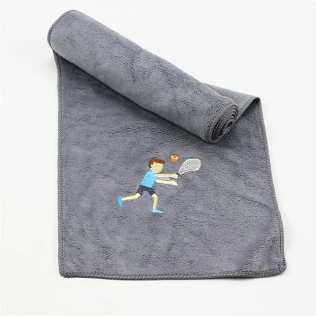 2018 New 1pc 20*110cm Long Sports Quick-drying Towel Popular Beauty Microfiber Yoga Running Bicycling Embroidery Gym Towel