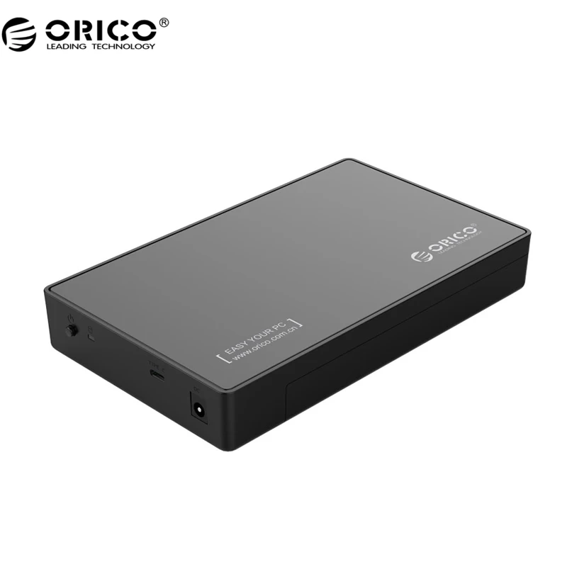 ORICO 3588C3 3 5 inch Hard Drive Enclosure with USB3 1 Type C Port 12V2A Power