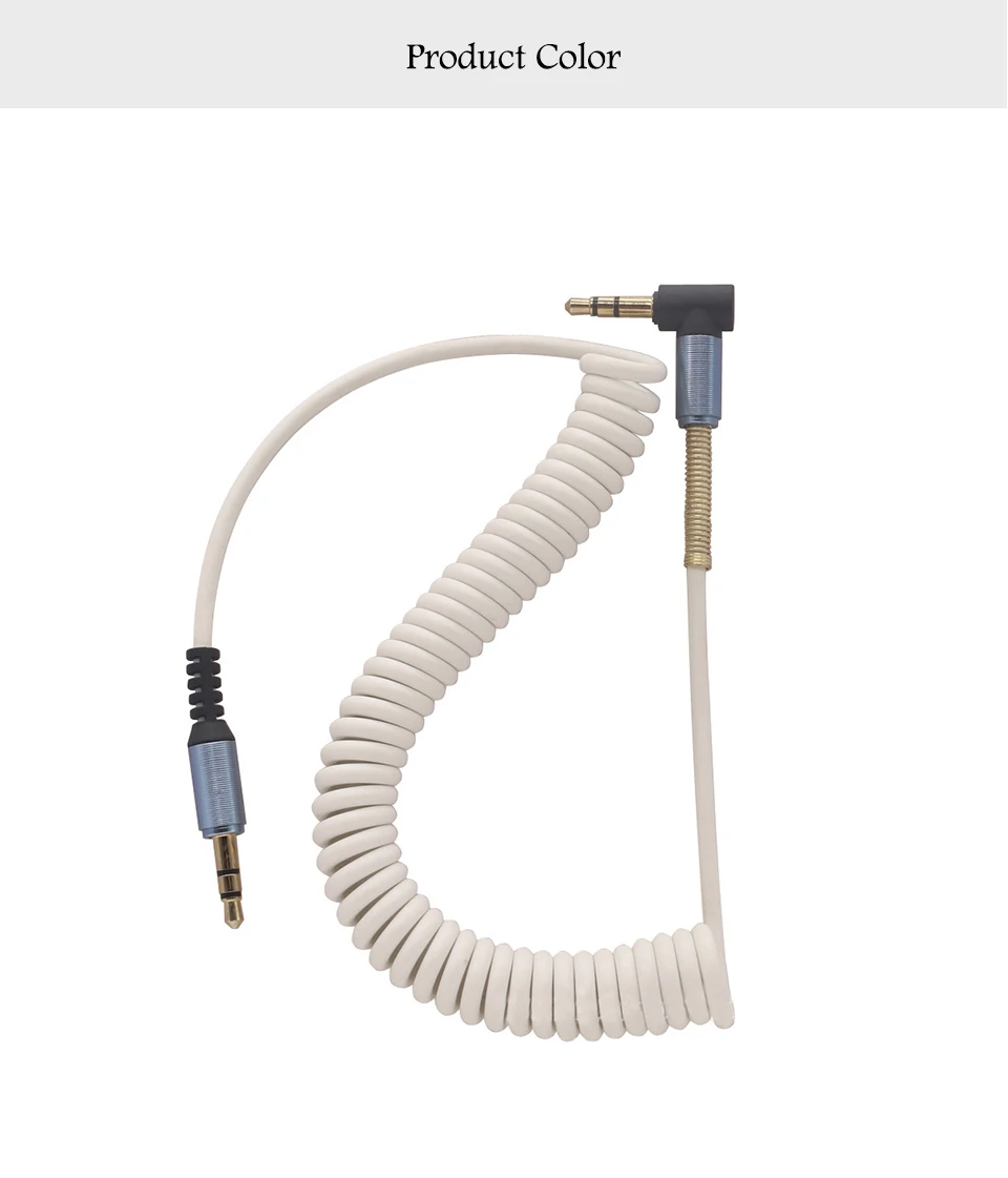 Flexible 3.5mm Car Jack Audio Aux Cable Male to Male Extend Stereo Scalable For Cellphone MP3 mp4 Mobile Phone About 1 (7)