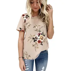 Для женщин Блузки для малышек Шифоновая блузка Осень Blusa feminina Топы корректирующие короткий рукав мода Сорочка Роковой Рубашки для