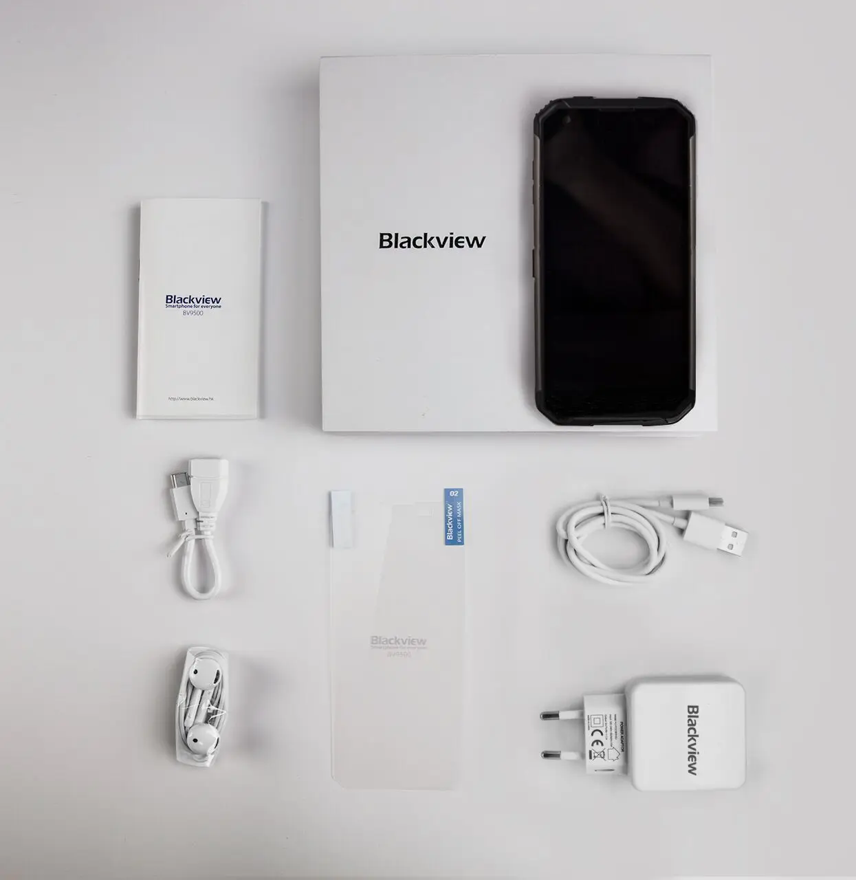 BLACKVIEW BV9500 IP68 Водонепроницаемый 18:9 5 7 "Смартфон Android 8 1 Оперативная память 4 ГБ