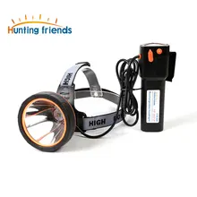Hunting friends Powerful Headlight Super Bright Headlamp Rechargeable Flashlight  Waterproof Head Torch for Fishing