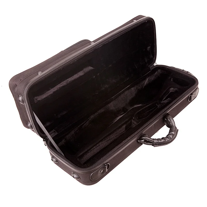 Амортизация bB сопрано саксофон чехол sax сумка через плечо портативный духовой инструмент посылка Sax мягкий внутри черный чехол