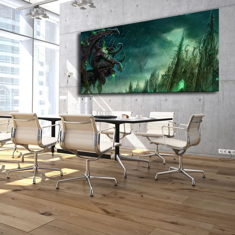 

World Of Warcrafts Legion Demon Hunter Canvas Posters Prints Wall Art Painting Decorative Picture Modern Home Decoration Artwork