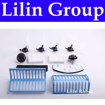 

(For X550) Spare Parts Pack for Cleaning Robot,1 Pack Includes Side Brush*4+Primary Filter*2+HEPA Filter*2+Mop*2+Front Wheel*2