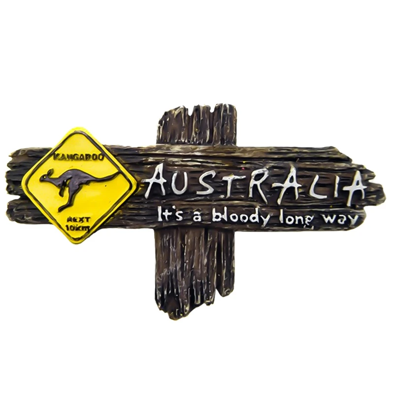 Buy Novelty Australian Kangaroo 3D Fridge Arts