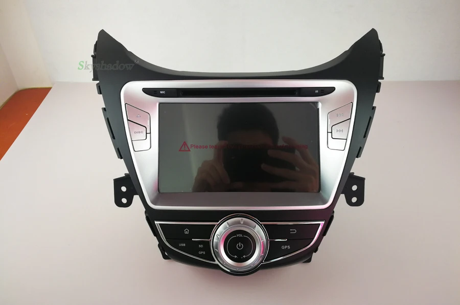 Top 8" Android 9.0 8Core 4GB RAM For Hyundai Elantra Avante I35 2011-2013 Car DVD Player GPS Glonass map RDS Radio wifi 4G Bluetooth 4