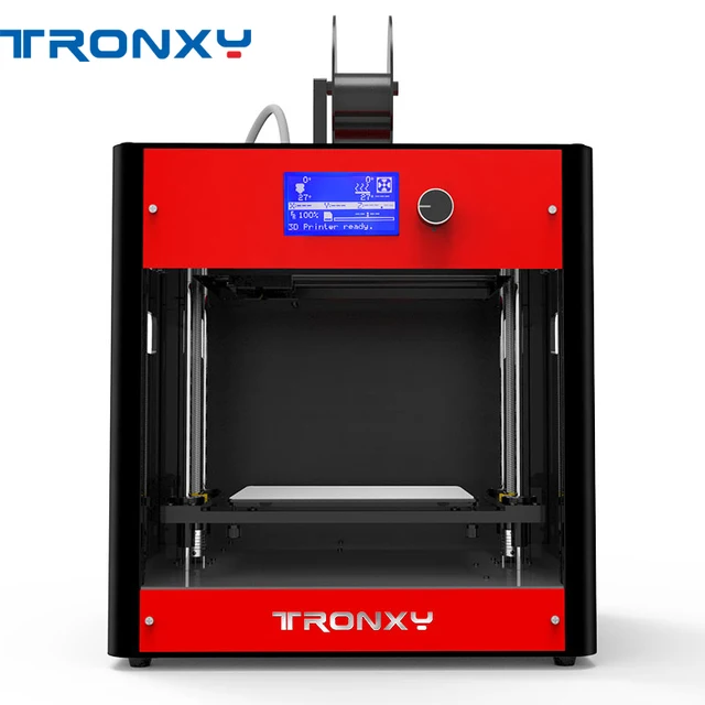 Special Offers Tronxy? C5 FDM Full Assembled Metal 3D Printer 210*210*210mm Printing Size With Dual Fans/Dual Z Lead Screws/ LCD Screen