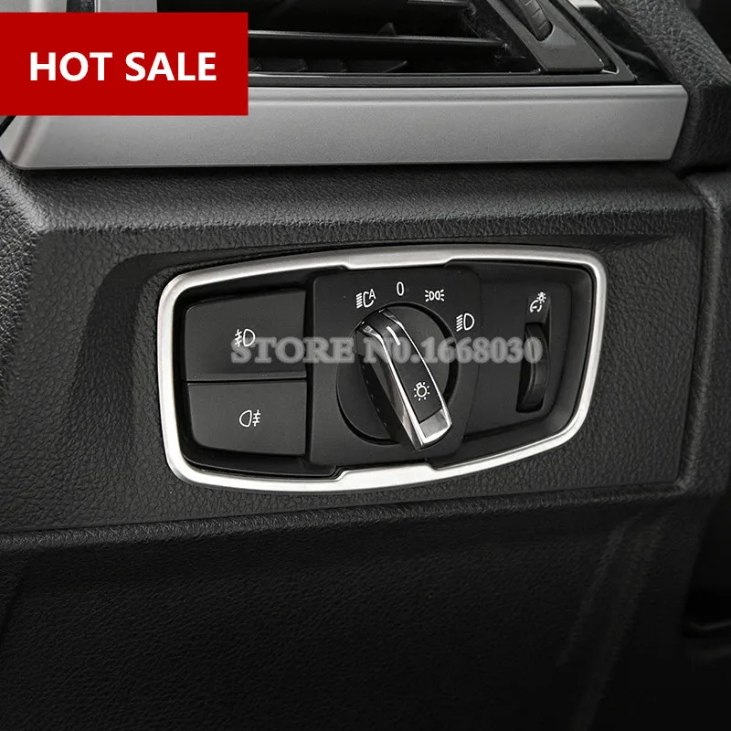 

Interior Head Light Switch Cover Trim 1pcs For BMW 1 Series F20 F21 2012-2018