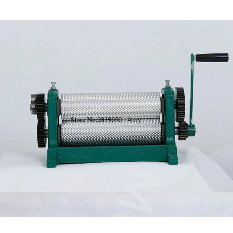 Manual beekeeping beeswax foundation press sheet mold embossing sheet making machine for salein
