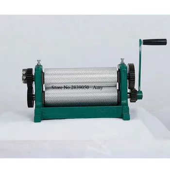 

Manual beekeeping beeswax foundation press sheet mold embossing sheet making machine for sale