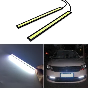

2x 17cm Car DRL Lamp Daytime Running Lights For Skoda Octavia 2 A5 A7 RS MK3 Fabia Rapid Yeti Superb 2 Kodiaq Felicia Roomster
