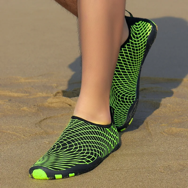 Открытый Унисекс любителей пляжная Летняя женская обувь треккинговые дышащая обувь мужские прогулочные водонепроницаемые быстросохнущие кроссовки