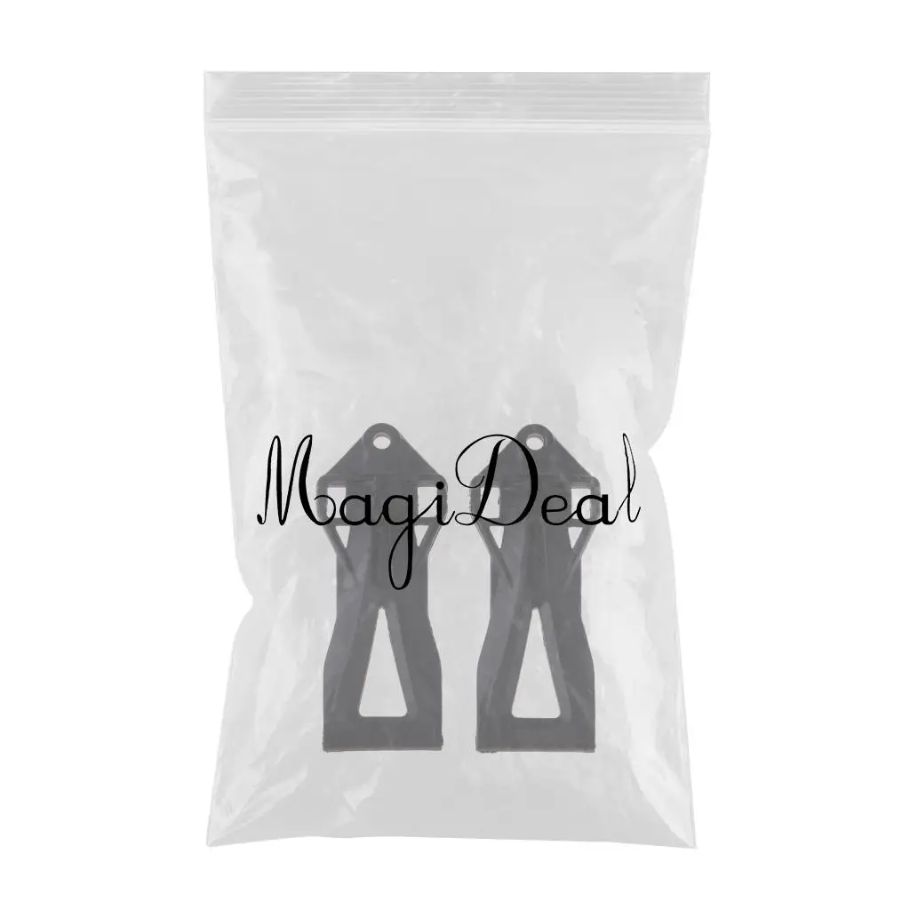 Lower Swing Arm (left and right) for 1/18 RC Monster Truck Desert Buggy Black