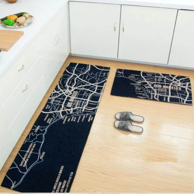 

Anti-slip Long Kitchen Mat Carpet for Bathroom Decor Living Room Floor Carpet Bedside Area Rugs Sofa Bedroom Footcloth
