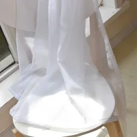 Solid White Tulle 6