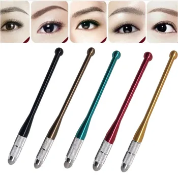 

New Design Pro Handmade Eyebrow Manual Tattoo Pen Microblading Permanent Makeup Machine 3D Embroidered Fog Eye Brow Lip Tebori
