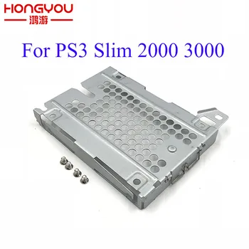 

10sets For PlayStation3 PS3 Slim 2000 2001 3000 model Game Console Hard Disk Drive Tray Holder Mounting Bracket Replacement