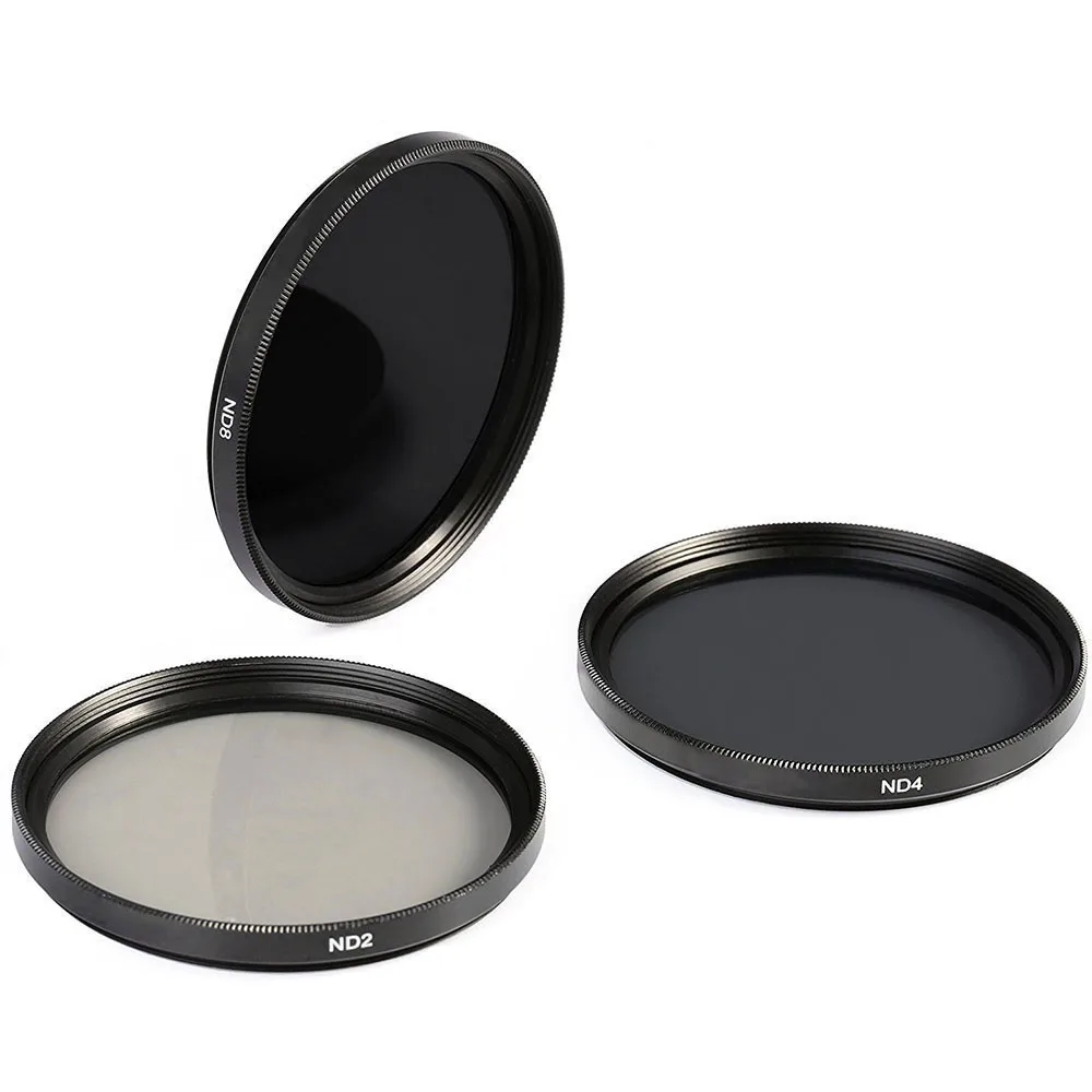 49 52 55 58 62 67 72 77 MM 매크로 클로즈업 필터 + 1 + 2 + 4 + 10 세트 + UV CPL FLD + ND2, 4, 8 카메라 렌즈 필터 + 후드, 캐논 니콘