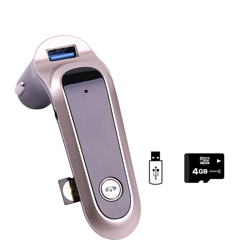 Универсальный fm-передатчик 2.1A USB модулятор Автомобильный комплект S7 Bluetooth громкой связи Bluetooth гарнитура для MP3 цифровой плеер Дисплей Поддержка TF карта автомобильное зарядное устройство