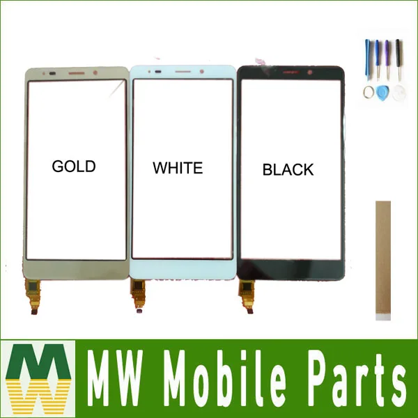 

For Vertex Impress Razor Touch Screen Sensor Glass Digitizer Black White Gold with tools & Tape