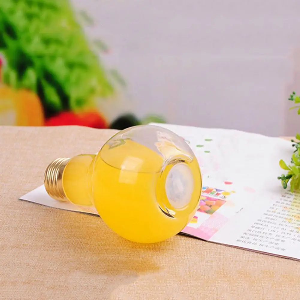 Bulb Water Bottle Light Bulb Fruit Juice Bottles High Quality Portable Cute Juicer Milk Water Bottle Colorful Drink-ware For Gif