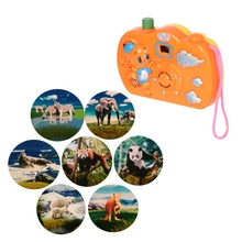 Случайный цвет 1 шт. развивающие игрушки проекционная камера Muilti животный узор Свет Проекция исследование детские игрушки подарки