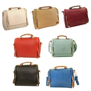 

Retro British Style Female Handbag Package Women Shoulder Slope Across Bag Best Sale-WT