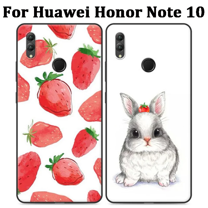 Чехол для Huawei Honor Note 10 милый мультяшный мягкий чехол телефона Note10 Обложка