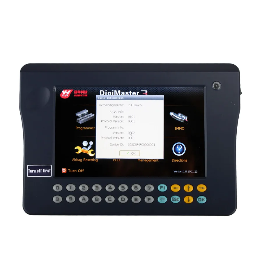 Yanhua Digimaster 3 III Оригинальный одометр коррекция Master с 980 токами инструмент получить