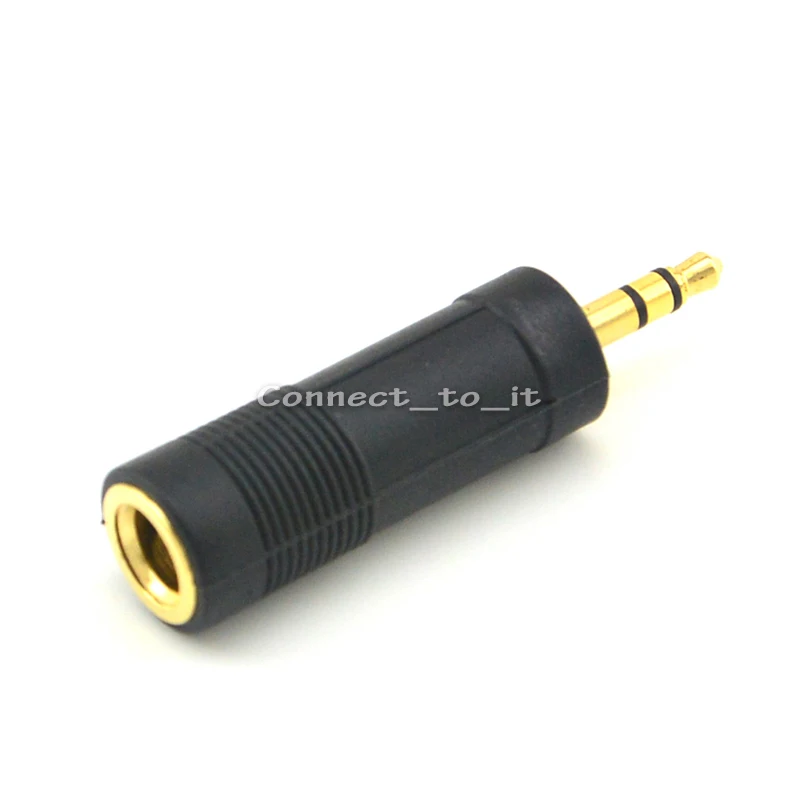 Стерео аудио адаптер штекер 6 5 мм к разъему 3 Адаптер|connector seal|adapter v8connector auto |