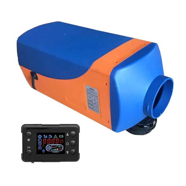 12V 3KW Air Diesels Heater Parking Air Heater With Remote LCD Digital Display With Remote Control for Boat Motorhome Trailer
