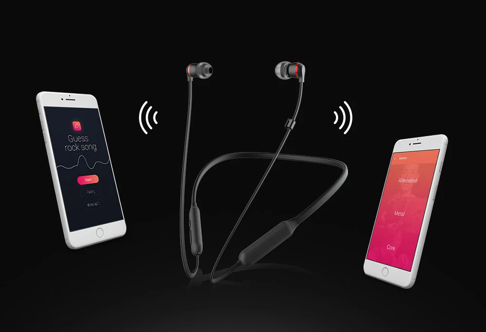 Dacom L06, беспроводные наушники, шейные, Bluetooth наушники, тонкие, высокое качество, Bluetooth гарнитура с громкой связью для iPhone, Android