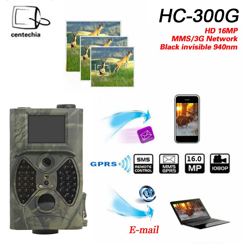 CENTECHIA HC300 Hunting Trail Camera HC 300M 940NM 12MP 1080P Video